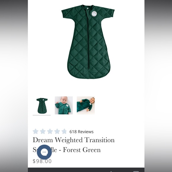 NWT Dreamland Baby Weighted Transition Swaddle Sack - Picture 1 of 4